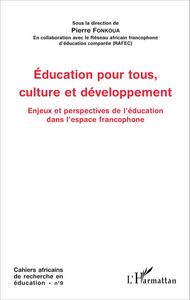 Image de Education pour tous, culture et développement
