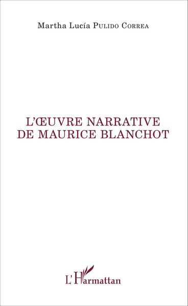 Picture of L'oeuvre narrative de Maurice Blanchot
