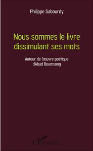 Image de Nous sommes le livre dissimulant ses mots