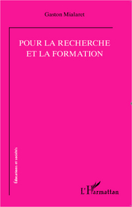 Image de Pour la recherche et la formation