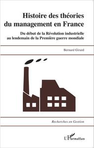 Picture of Histoire des théories du management en France