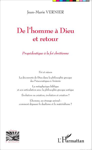 Picture of De l'homme à Dieu et retour