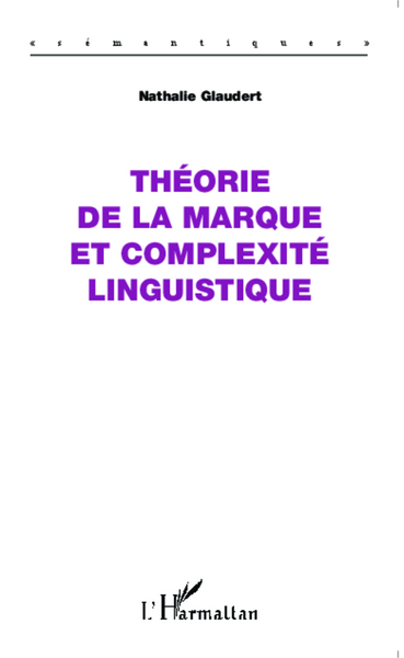 Picture of Théorie de la marque et complexité linguistique