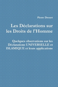 Picture of Les Declarations sur les Droits de l'Homme