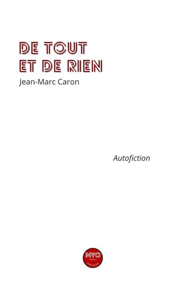 Picture of De tout et de rien