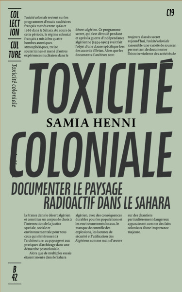 Image de TOXICITÉ COLONIALE