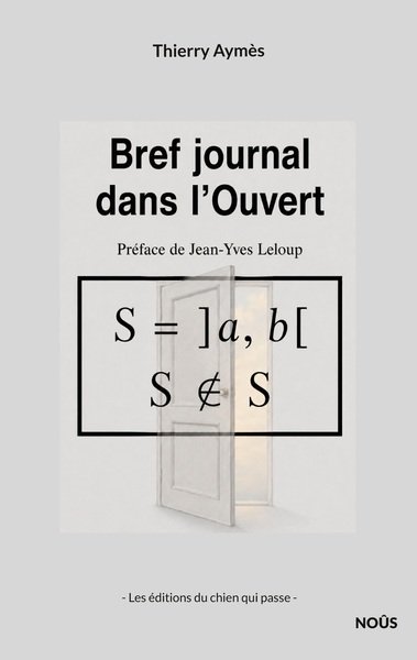 Image de Bref journal dans l'Ouvert