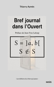 Image de Bref journal dans l'Ouvert