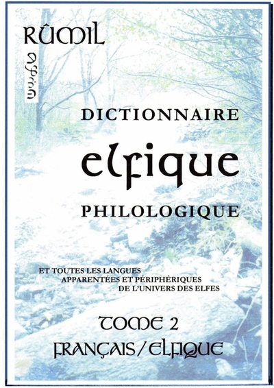 Image de Dictionnaire Elfique Philologique - tome 2