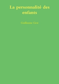 Picture of La personnalité des enfants
