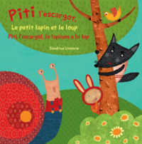 Image de Piti l'escargot, le petit lapin et le loup