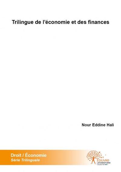 Picture of Trilingue de l'économie et des finances