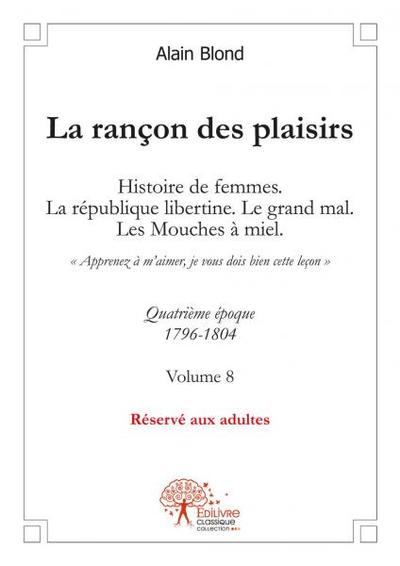 Picture of La rançon des plaisirs, volume 8