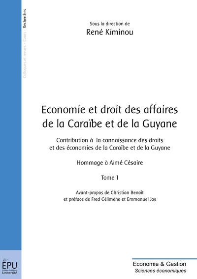 Image de Economie et droit des affaires de la Caraïbe et de la Guyane - Tome 1