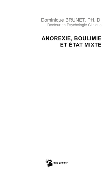 Image de Anorexie, boulimie et état mixte