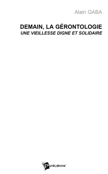 Picture of Demain, la gérontologie