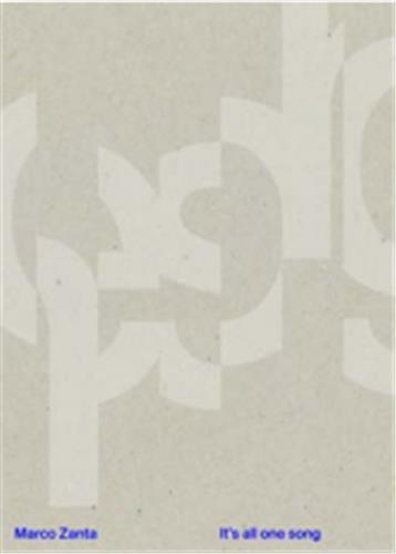 Image de Marco Zanta It's All One Song /anglais/italien