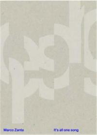 Image de Marco Zanta It's All One Song /anglais/italien
