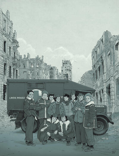 Image de L'Escadron bleu, 1945