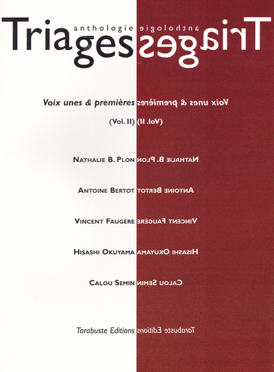 Picture of TRIAGES Anthologie Vol. II (2017)