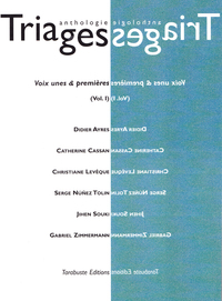 Picture of TRIAGES Anthologie Vol. I (2017)