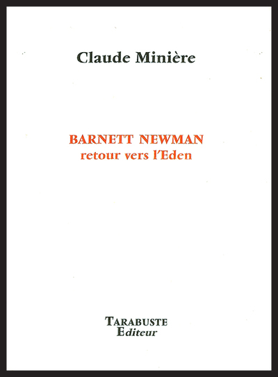 Picture of BARNETT NEWMAN - Claude Minière