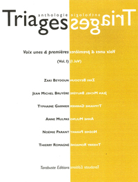 Picture of TRIAGES Anthologie Vol. I (2016)