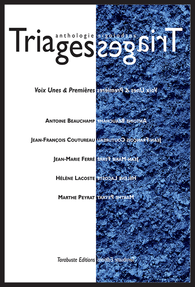 Picture of TRIAGES Anthologie vol. I (2021)