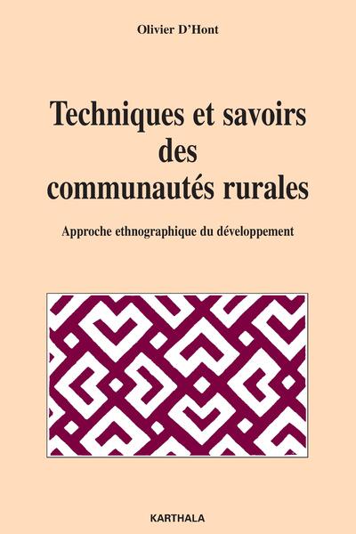 Image de Techniques et savoirs des communautés rurales