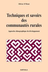 Image de Techniques et savoirs des communautés rurales