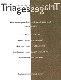 Picture of TRIAGES Anthologie Vol. II (2016)
