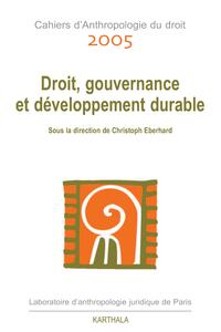 Image de Droit, gouvernance et développement durable