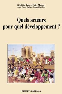 Image de Quels acteurs pour quel développement ?