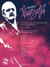 Picture of EASY PIAZZOLLA FOR CELLO - 12 FAVORITE PIECES BY ASTOR PIAZZOLLA - VIOLONCELLE - AVEC CD