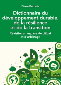 Image de Dictionnaire du développement durable, de la résilience et de la transition - Revisiter la dimension institutionnelle et sa gouvernance