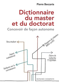 Picture of Dictionnaire du master et du doctorat - Concevoir de façon autonome