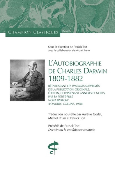 Image de Autobiographie de Charles Darwin (1809-1882) - Rétablissant les passages supprimés de la publication