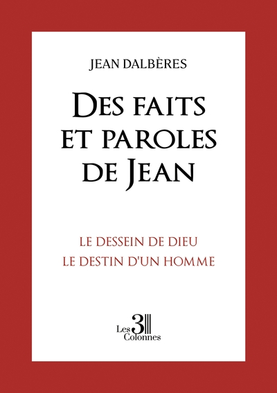 Picture of Des faits et paroles de Jean