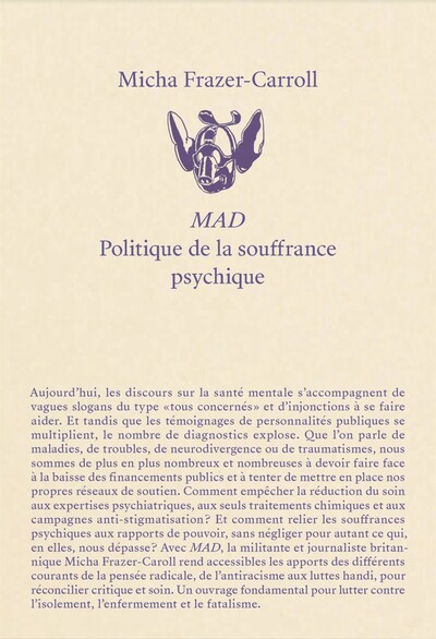 Picture of MAD : POLITIQUE DE LA SOUFFRANCE PSYCHIQUE