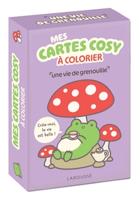 Picture of Mes cartes cosy à colorier - Une vie de grenouille