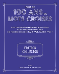 Image de Plus de 100 ans de Mots croisés