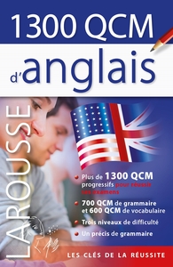 Image de 1300 QCM d'anglais