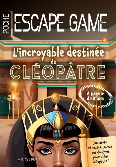 Image de Escape game de poche junior : L'incroyable destinée de Cléopâtre