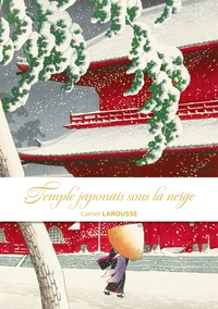 Picture of Carnet Larousse - Temple japonais sous la neige