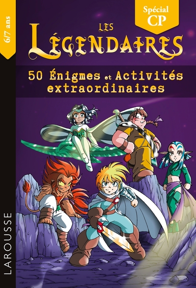 Picture of Les Légendaires - 50 Enigmes et activités extraordinaires CP