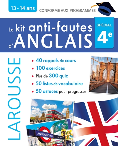 Picture of Kit anti-fautes d'anglais 4e