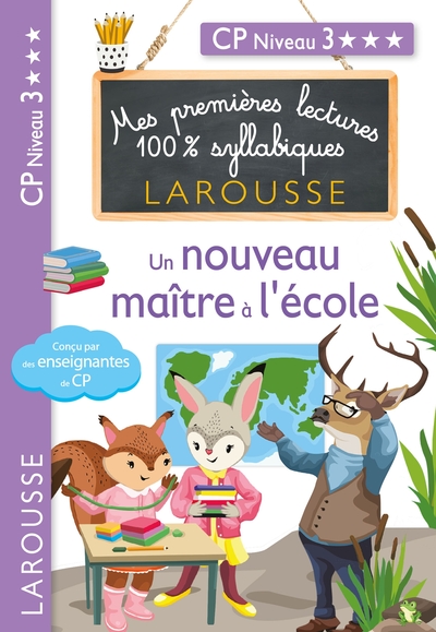 Image de Premières lectures syllabiques - Un nouveau maître à l'école (Niveau 3)