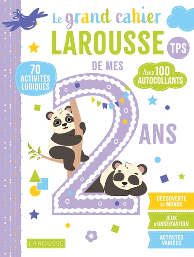 Image de Le Grand cahier LAROUSSE de mes 2 ans