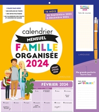 Picture of Calendrier mensuel Famille organisée 2024