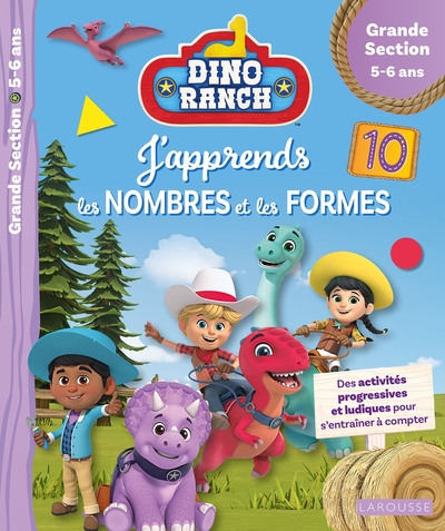 Picture of DINO RANCH - J'apprends les nombres et les formes - Grande Section